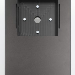 Montagekit Typ 1E für Loxone Intercom ohne CodeTouch - Schwarz eloxiert EV6
