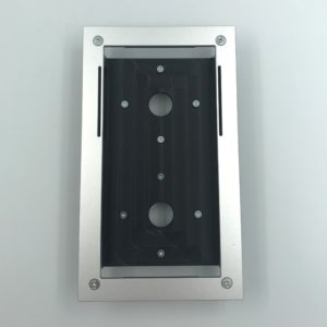 Montagekit auf D202 Doorbird-UP-Box für Loxone Intercom mit CodeTouch